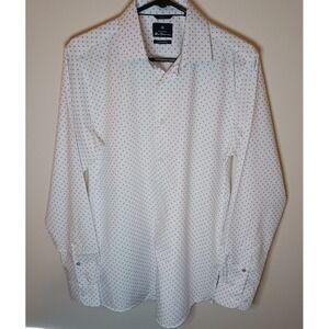 Ben Sherman All way Stretch Slim Fit Poly Spandex Button Front Dress Shirt China